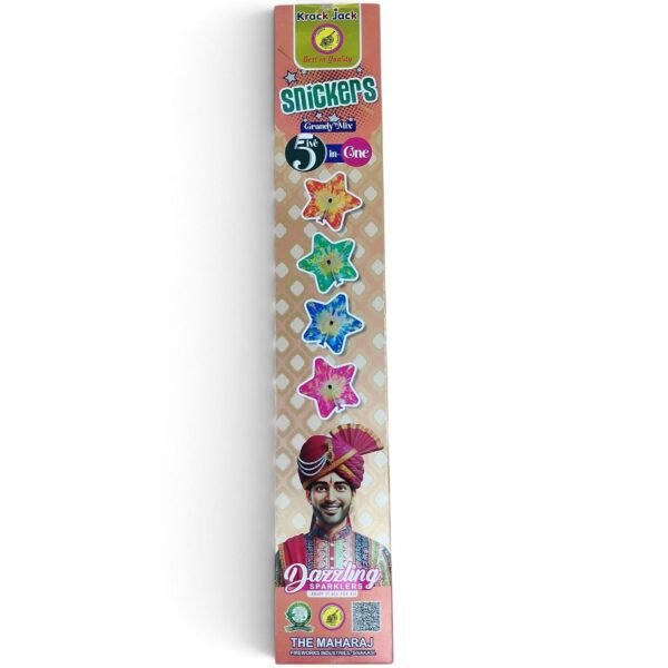 50 KJ Snickers Grandy Mix 5in1 Sparklers (Multicolour)